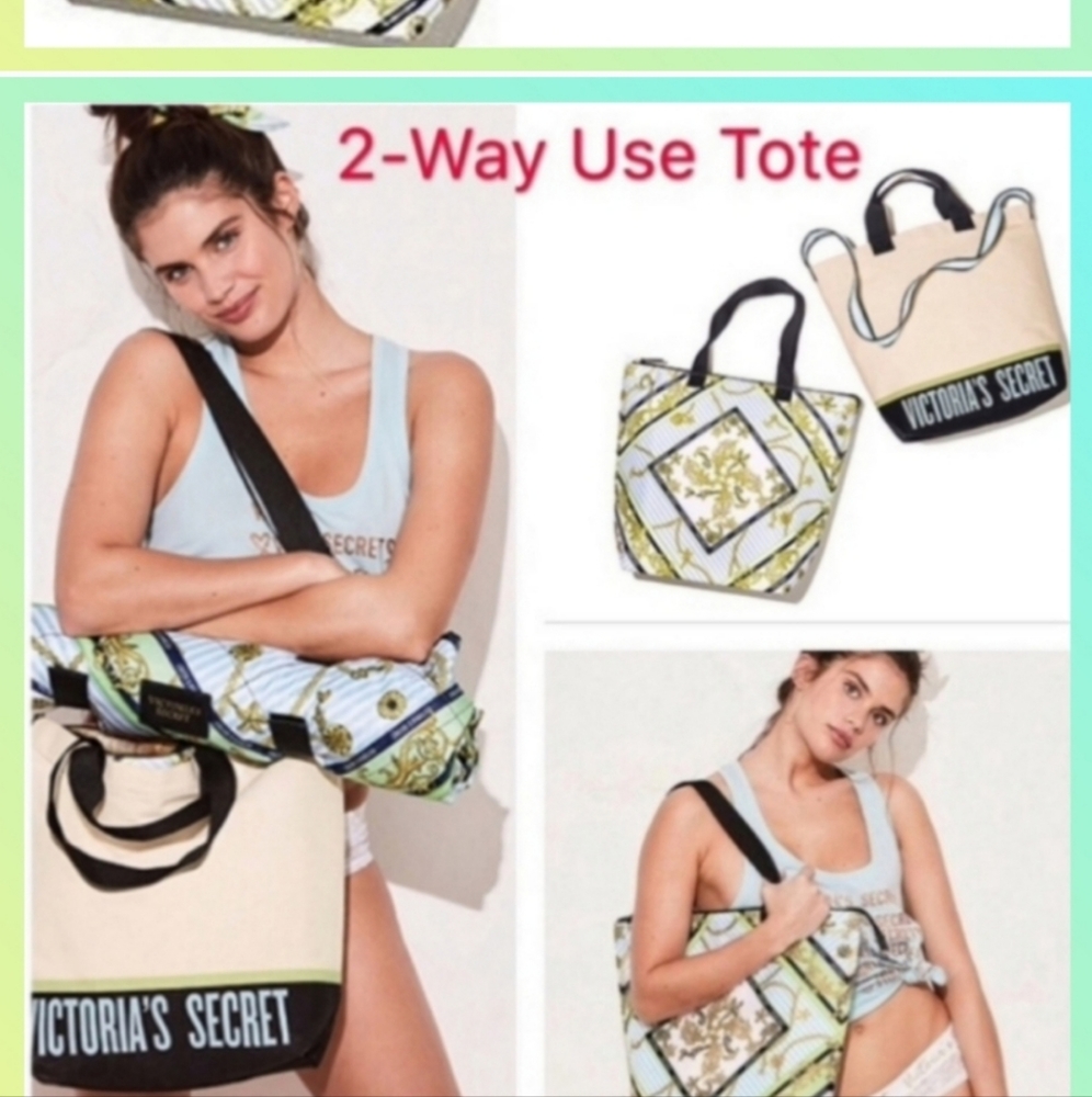 2 in 1 Victoria Secret Tote bag